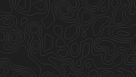 Topographic contour map abstract tech  Video animation Ultra HD 4K 3840x2160 Stock Footage 275148198