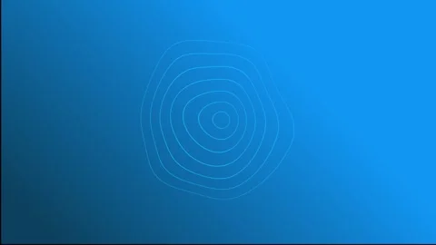 Topographic Contour Map Lines Expanding Motion Graphic Stock Footage 348115985