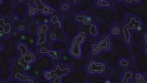 Topographic Contour Plasma Flow Motion Graphic Stockbeeldmateriaal 342788487