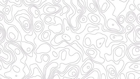 Topographic map abstract background. Outline cartography landscape. Topographic Stock Illustration
