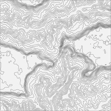 Topographic map background concept with space for your copy. Topo contour map Illustrazione stock