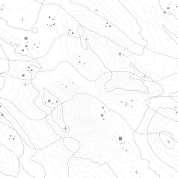 Topographic map background concept with space for your copy. Topography lines Stock Illustration