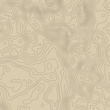 Topographic map background concept with space for your copy. Illustrazione stock