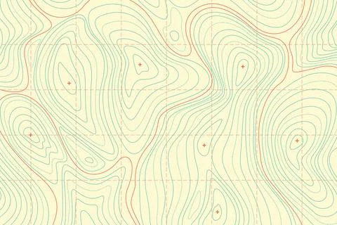 Topographic map background design Stock Illustration
