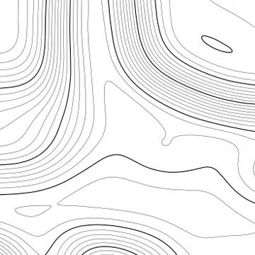 Topographic map background. Grid map. Vector illustration . Stock Illustration