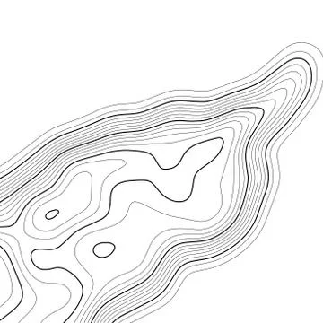 Topographic map background. Grid map. Vector illustration . イラスト素材