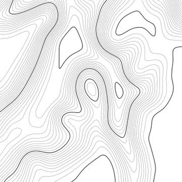 Topographic map background. Grid map. Vector illustration . Illustrazione stock