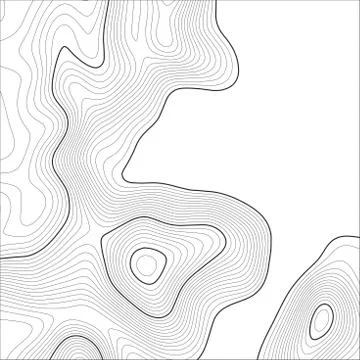 Topographic map background. Grid map. Vector illustration . Illustrazione stock