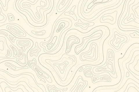 Topographic map background Stock Illustration