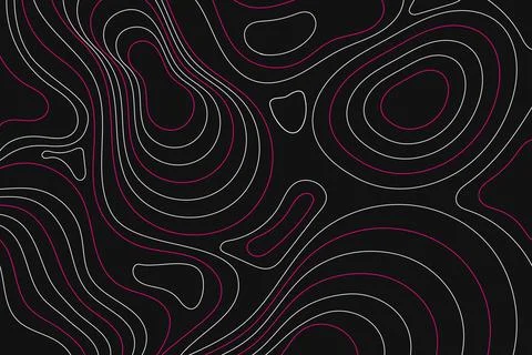 Topographic map background Stock Illustration