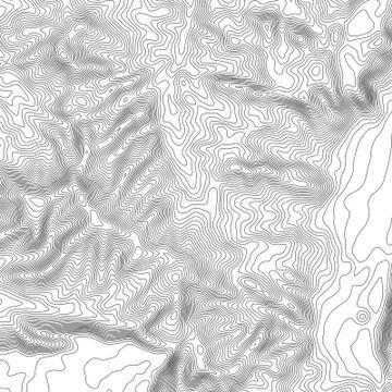 Topographic map background with space for copy . Line topography map contour Stock Illustration
