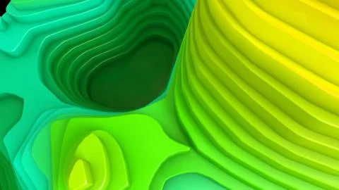 Topographic map background Valleys and mountains Illustrazione stock