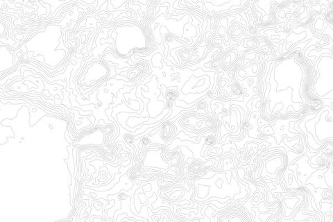 Topographic map contour background. Topo map with elevation. Contour map vector Illustrazione stock