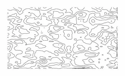 Topographic map contour lines pattern. Abstract geographical terrain elevat.. Stock Illustration