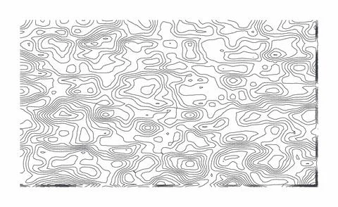 Topographic map contour lines pattern background. Abstract geographic carto.. Stock Illustration