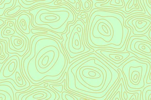 Topographic Map Pattern Stock Illustration