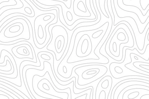 Topographic Map Pattern Stock Illustration