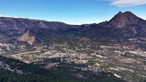 Topographic map with settlements, Detailed perspective capturing natural and Video stock 324998464