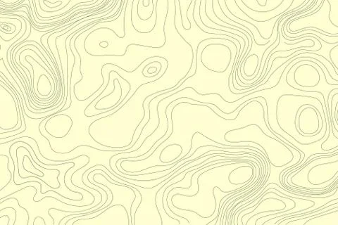 Topographic map of the terrain. . Stock-Illustration