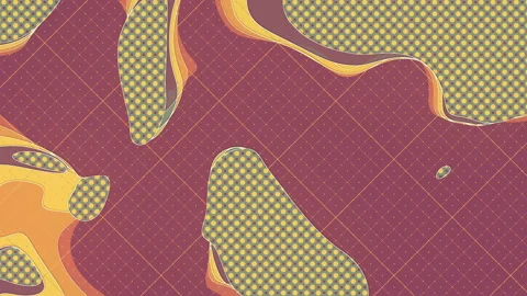 Topographic multi colored map. Motion graphic design 3d rendering loop animation Stock Footage 116772959