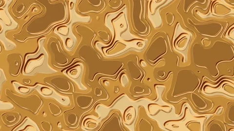 Topographic organic waves abstract background gold Stock Footage 199161932