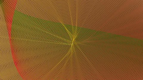 Topographic-sunset-layered-gradient-wavy-background-aesthetic Stock Illustration