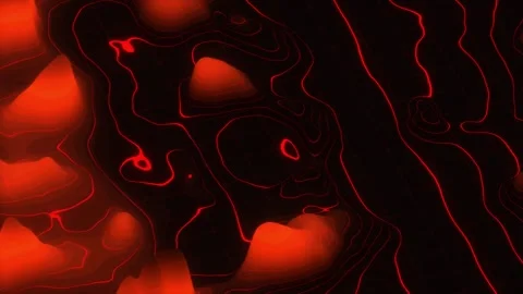 Topographic terrain motion background loop animated Stock Footage 318079204