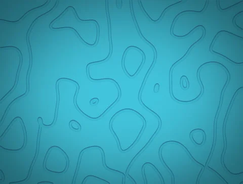Topographical BLUE looping pattern Stock Footage 144490305