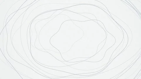 Topographical contour line pattern morphing seamless loop motion Stock Footage 347637225