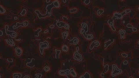 Topographical Contour Mapping and Spatial Elevation Model Stockbeeldmateriaal 341232764