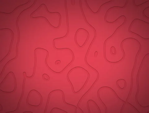 Topographical RED looping pattern Stock Footage 144490272