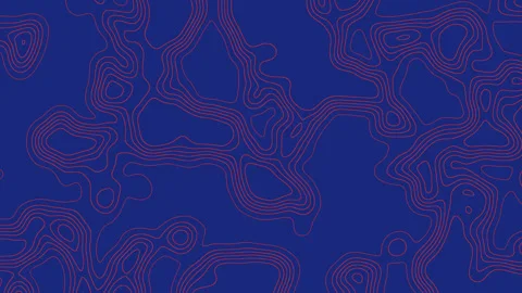 Topography map background with lines and contour movement. Contour background. Stock Footage 313780134