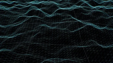 Topography Scan, Close (60fps) Stock Footage 77480069