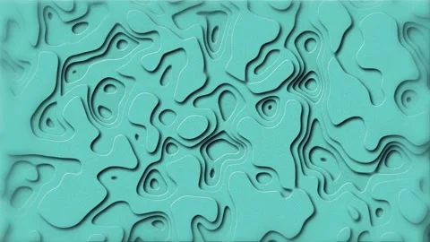 Topography Style Animation  Background Video Stock Footage 264650631