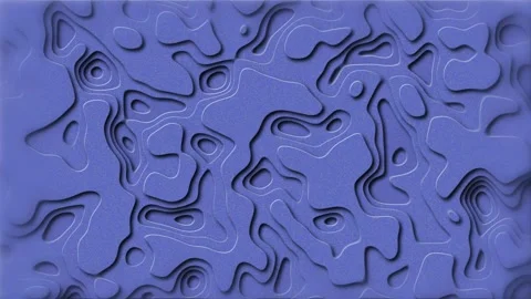 Topography Style Animation  Background Video Stock Footage 264650634
