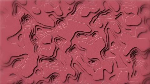 Topography Style Animation  Background Video Stock Footage 264650886