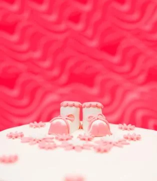 Topper on baptist cake Foto stock