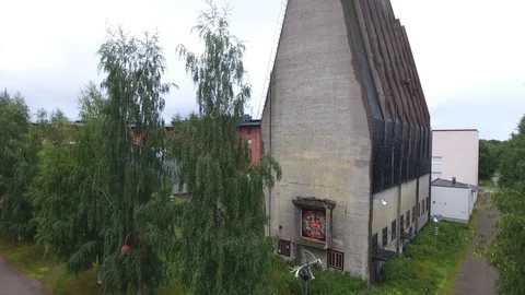 Toppila Pulp Mill, Silo Stock Footage 83422941