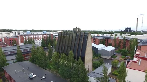 Toppila Pulp Mill, Silo Stock Footage 83424468