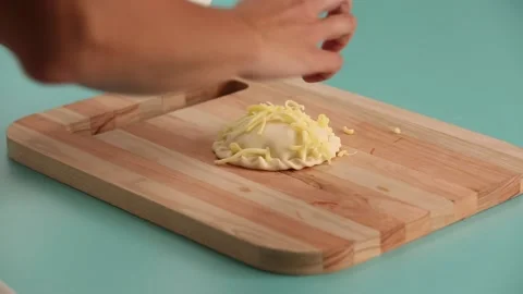 Topping empanada 2 Stock Footage 132194680