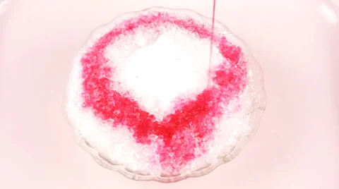 Topping Spin Ice Stock Footage 37071536