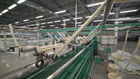 Tops ribbons made of natural sheep wool 50 Stock Footage 99632753