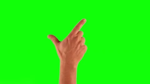 Topseller: 14 male multi touch touchscreen gestures green screen ipad 1080p Stock Footage
