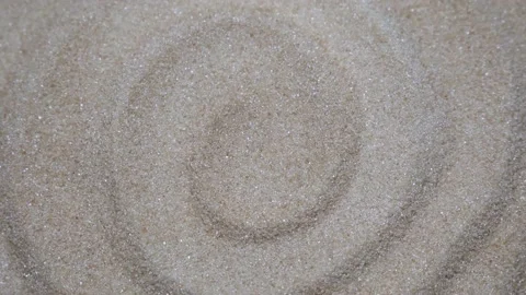 Topshot spinning sugar Stock Footage 171028451
