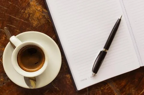 Topview workspace Stock Photos