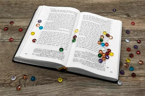 Torah book Stock Photos