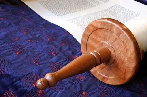 Torah scroll Stock Photos