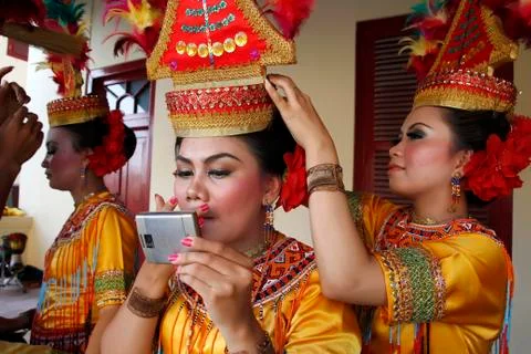 Toraja dancer Stock Photos