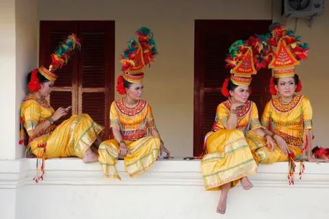 Toraja dancer Stock Photos
