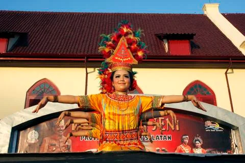 Toraja dancer Stock Photos